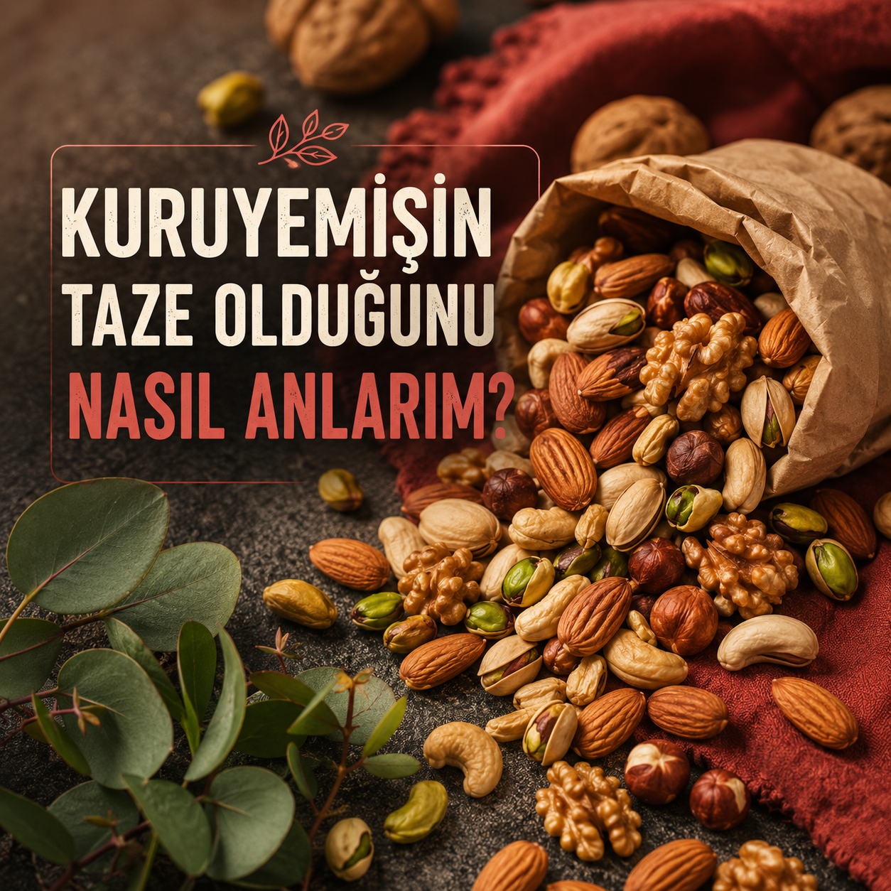 Kuruyemişin Taze Olduğunu Nasıl Anlarım?